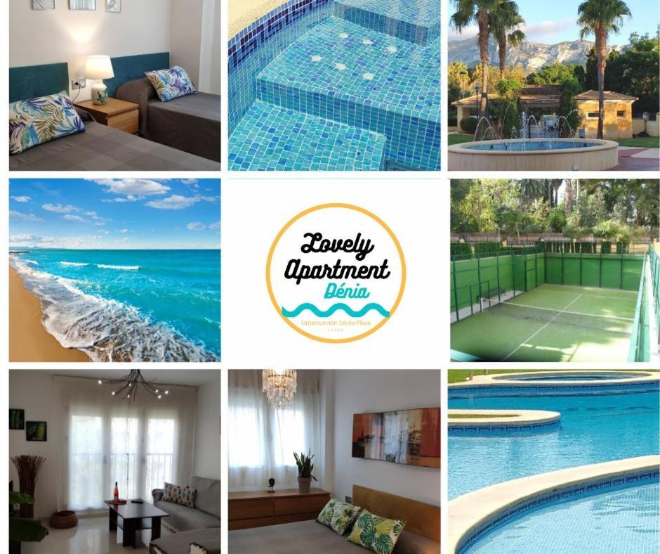 Lovely Apartment Denia, Piscina, Jacuzzi, Padel, Parking Eksteriør bilde